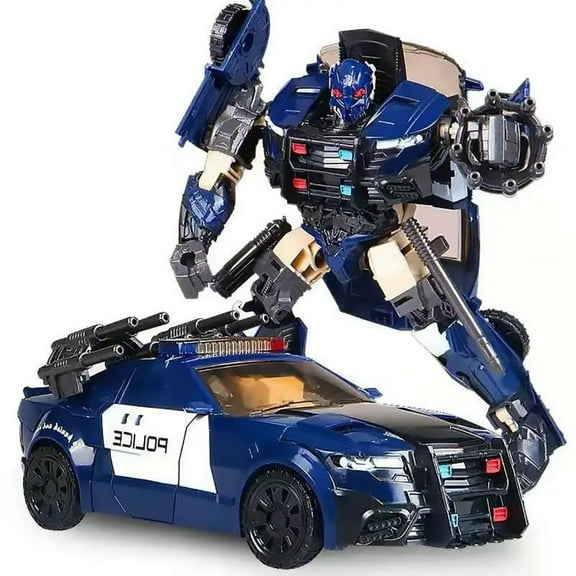 8.7-Inch Transformer Toys Deluxe Class Movie The Last Knight Barricade Converting Action Figure, KO Version