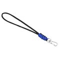 thumbnail image 1 of 8.7" Paracord Braided Lanyard Keychain Survival Wrist Strap with Hook Blue, 1 of 6