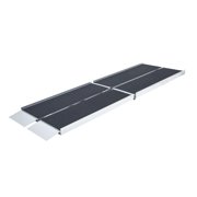 8' 700 lb. Capacity Multi-Fold Wheelchair Ramp - Silver Spring