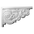 thumbnail image 1 of 8.75 In. W X 7.12 In. H X .62 In. D Architectural Small Ashford Stair Bracket, Left, 1 of 1