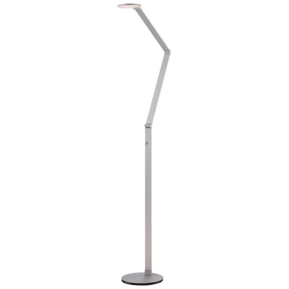 8.75 Inch 12W 1 Led Table Lamp-Chiseled Nickel Finish George Kovacs Lighting P305-2-654-L