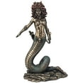 thumbnail image 1 of 8.75 Inch Medusa Cold Cast Decorative Statue Figurine, Bronze Color, 1 of 1