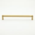 thumbnail image 1 of 8.75 in. Center Solid Knurled Bar Pull, Satin Gold, 25 pack, 1 of 3