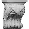 thumbnail image 1 of 8.75 in. W x 4.62 in. D x 11 in. H Architectural Forest Leaf Corbel, 1 of 1
