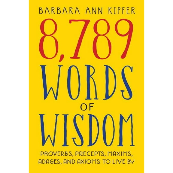 8,789 Words of Wisdom - Paperback