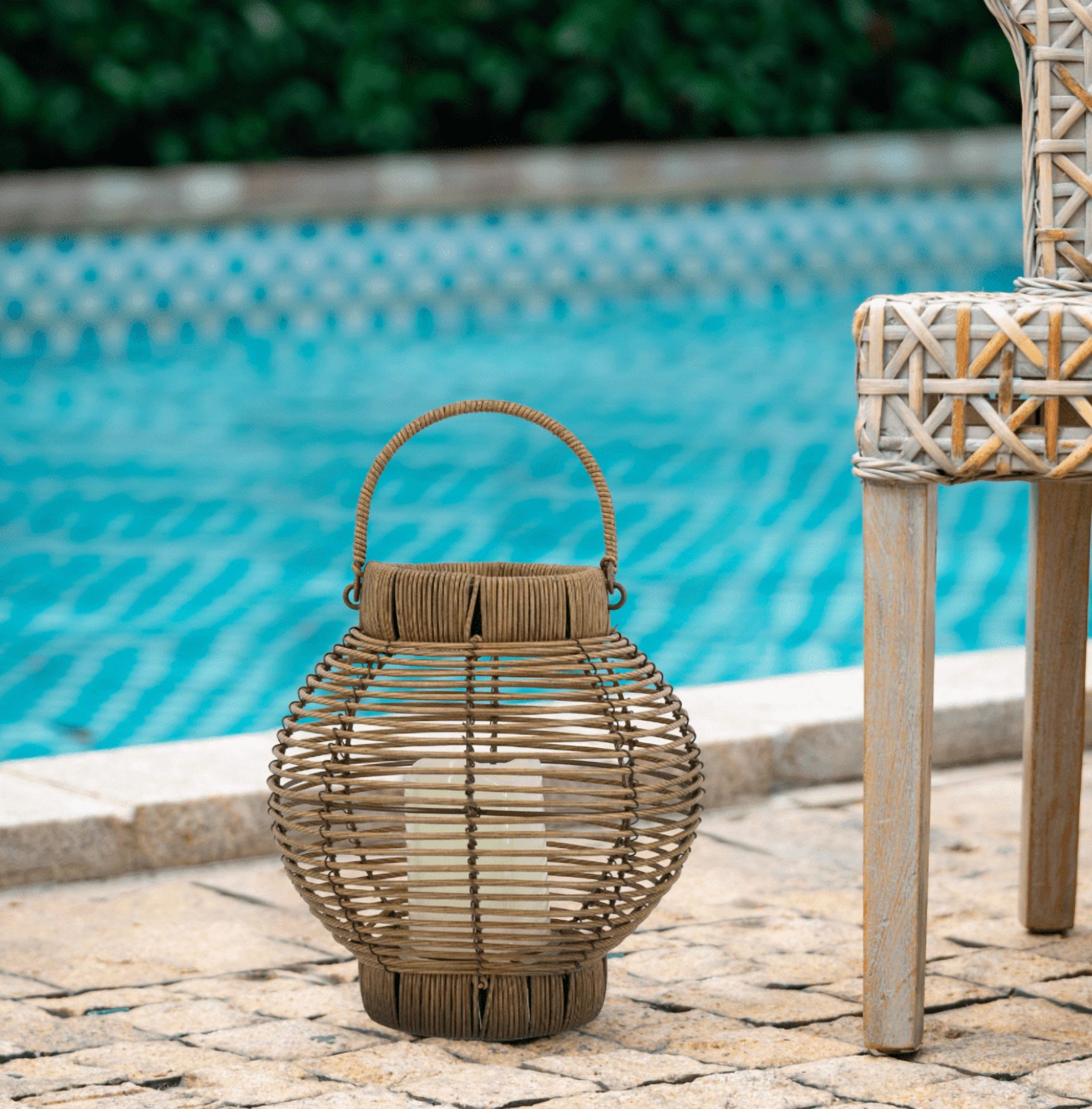 Target Rattan Lantern 8.7x8.7x9.8