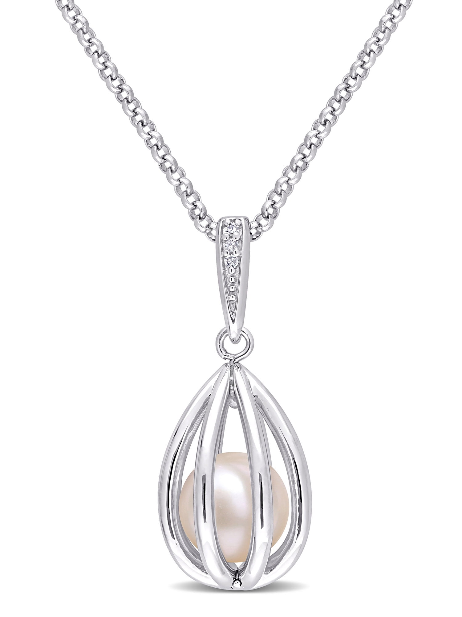 Mermaid Pearl Cage Necklace - Well Pick