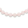 thumbnail image 1 of 8-8.5mm Smooth Beaded Rose Quartz Necklace, 1 of 1