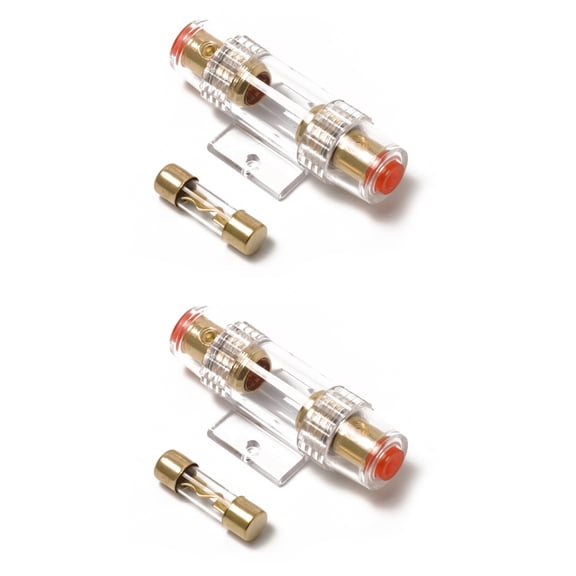 FUEENIRVA Car Anl Fuse Holder 2Pcs Multi with 100Amp Circuit Protection