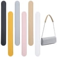 thumbnail image 1 of 8.86 x 0.98 Inch 6PCS PU Leather Handbag Handle Wrap Cover 6 Colors Purse Bag Grip Protector Soft Leather Luggage Chain Strap Pad DIY, 1 of 7