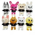 thumbnail image 1 of 8" 8PCS Stray Kids Skzoo Plush Doll Toys Cartoon anime Doll Soft Stuffed Cartoon Skzoo Plush Toy Gift Toys for Fans, 1 of 8