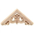 thumbnail image 1 of 8*8cm Wood Carved Corner Onlay Applique Decor Furniture Craft Unpainted, 1 of 8