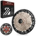 thumbnail image 1 of 8/9/10/11/12 Speed Road Bike Cassette​ BUCKLOS 11-25/28/32/34/36/40/42/46/50/52T Mountain Ultra-Light Bicycle Cassette 11-52T Sprocket Cogs for Sram Shimano HG Hub Driver fit MTB/XC/DH/AM, 1 of 6