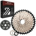 thumbnail image 1 of 8/9/10/11/12 Speed Road Bike Cassette​ BUCKLOS 11-25/28/32/34/36/40/42/46/50/52T Mountain Ultra-Light Bicycle Cassette 11-52T Sprocket Cogs for Sram Shimano HG Hub Driver fit MTB/XC/DH/AM, 1 of 5