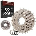 thumbnail image 1 of 8/9/10/11/12 Speed Road Bike Cassette​ BUCKLOS 11-25/28/32/34/36/40/42/46/50/52T Mountain Ultra-Light Bicycle Cassette 11-52T Sprocket Cogs for Sram Shimano HG Hub Driver fit MTB/XC/DH/AM, 1 of 5