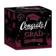 thumbnail image 1 of 8.9*8.9*8.9'' Foldable Graduation Card Box Graduation Season Voting Box Party and Holiday Decors Cardboard Easy Assembly for School Event and Grad Parties Supplies 1/2/3 PCS, 1 of 3