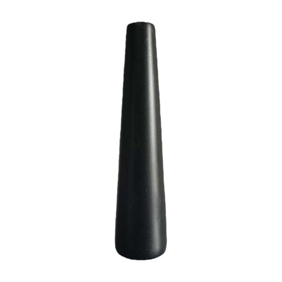 8.9-Inch Plastic Dried Flower Vase, Bohemian Style, Suitable for Dried Flower Bouquets, Reeds, and Other Decorative Items; Perfect for Wedding Parties and Living Room Décor (Black,S).