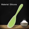 thumbnail image 1 of 8.9" Silicone Soup Ladle Spoon Wood Hand Restaurant Kitchen Scoop Utensil Cooking Supplies Green, 1 of 7
