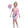 thumbnail image 1 of 8-9 T Bathing Suit For Girls Girls Long Sleeve Sun Protective Swimsuit With UPF 50 Rash Guard For Beach Pool Activities, 1 of 3