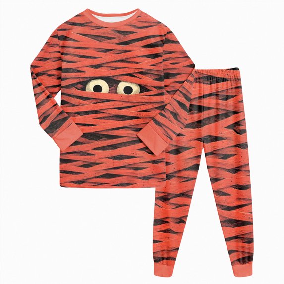 8-9 Years Tween Girls Short Sleeve Print Shirts Tops Pants Outfits Matching Family Halloween Pajamas Halloween Pajamas Baby