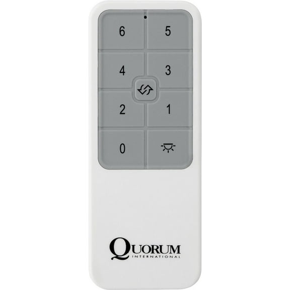 Quorum Lighting - Fan Remote Control - Fan Remote - Accessory - DC Motor Hand