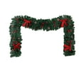 thumbnail image 1 of 8.9ft Christmas Garland with Pinecones, Red Berries & LED Lights – Pre-Lit Artificial Greenery for Fireplace, Staircase, Window, Indoor Outdoor Holiday Decoration, 1 of 5