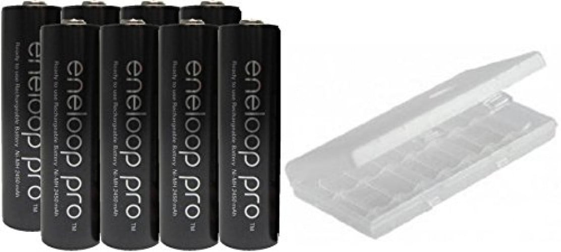 Eneloop Sanyo XX 950mAh AAA Ni-MH Pre-Charged Rechargeable Batteries x 8