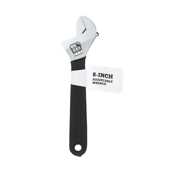 Non Branded 8 inch Adjustable Wrench with Sure Grip Handle