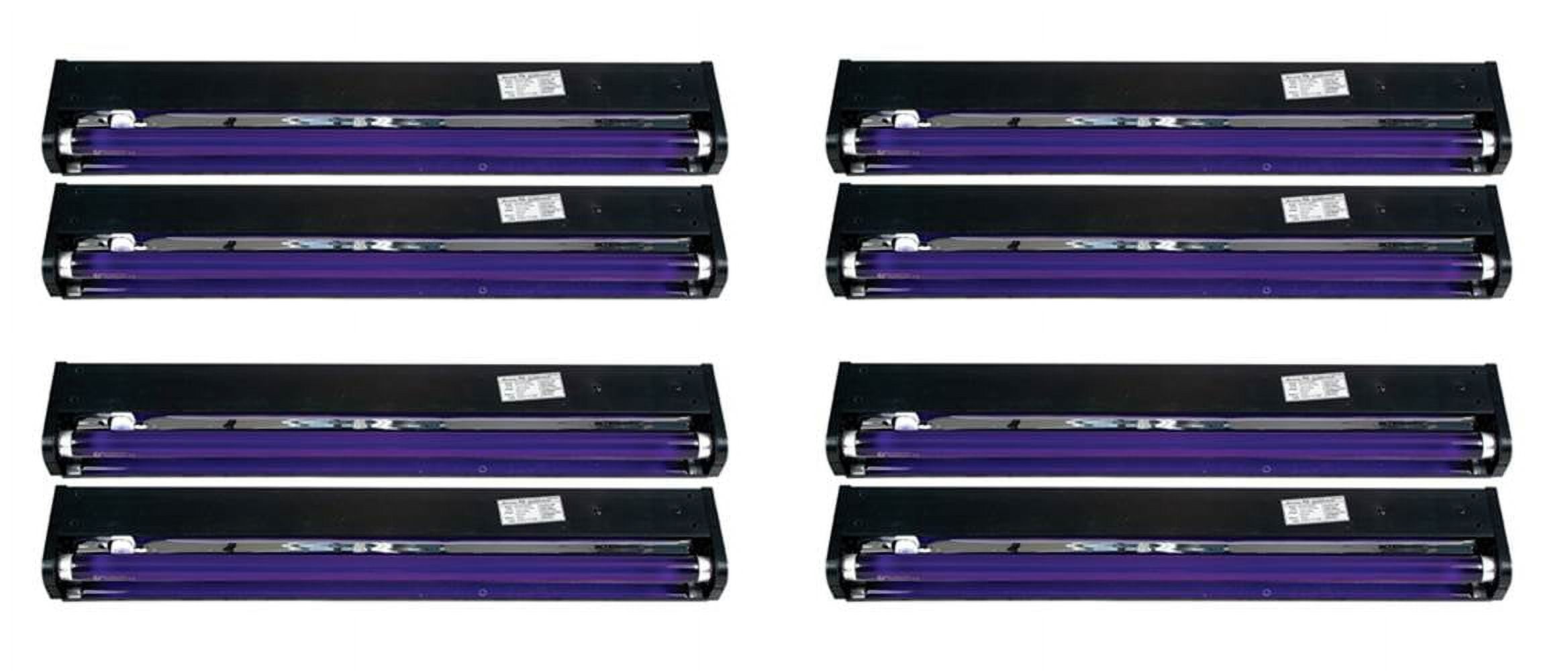 8 AMERICAN DJ BLACK24BLB 24" UV Black Pro Blacklight Dorm Party Light