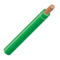 8 AWG 19-Stranded THHN Green Copper Building Wire (100Ft Cut)