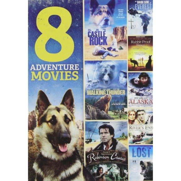 8-Adventure Movies [DVD]
