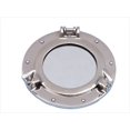 thumbnail image 1 of 8" Aluminum Porthole Mirror (Nickel Polished), 1 of 1