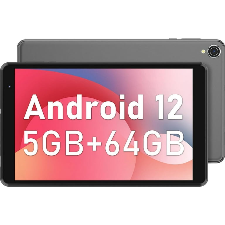 8 Inch Tablet, Mini Handheld Tablet 1920x1200 HD 4GB RAM 64GB ROM, MTK6753  Chip, 4G LTE Network Tablet for Android 9 with Front and Rear Cameras, Dual
