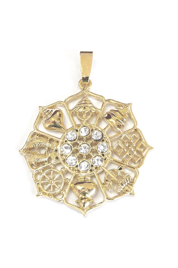 8 Auspicious Object Pendant by Feng Shui Import LLC