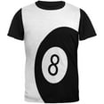 thumbnail image 1 of 8 Ball Adult Black Back T-Shirt - Large, 1 of 1