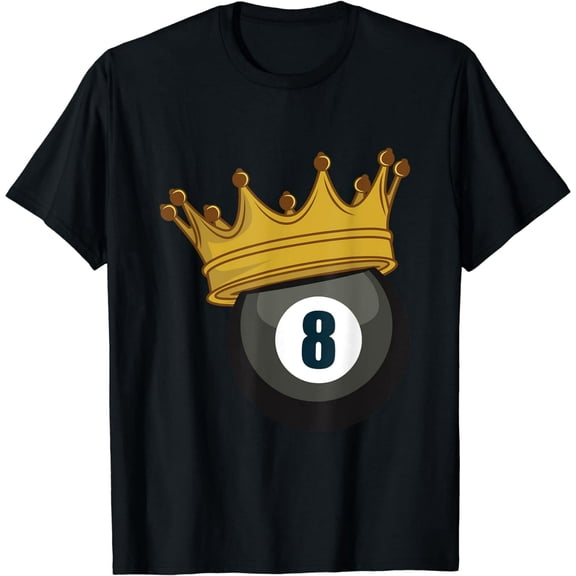 8 Ball Billiard Lover Or Player T-Shirt