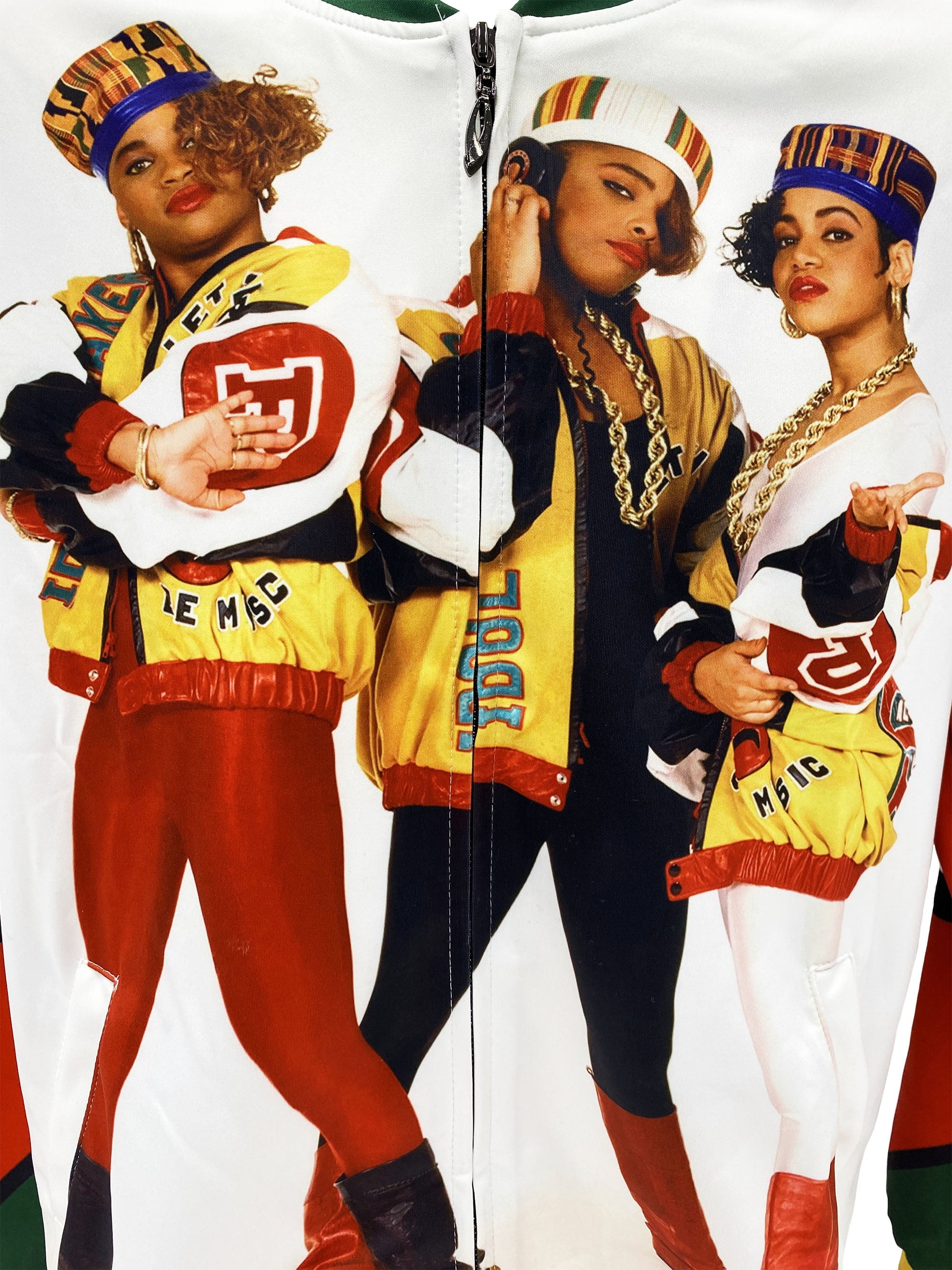 Salt N Pepa Jacket 8 Ball Idol Maker Salt N Pepa Push It Video 90s