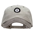 thumbnail image 1 of 8 Ball Pool Embroidered Pigment Dyed Wash Cap - Beige Brown OSFM, 1 of 5