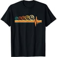 thumbnail image 1 of 8 Balls Billiard Game - Heartbeat Pool Player Sports Game T-Shirt, 1 of 4