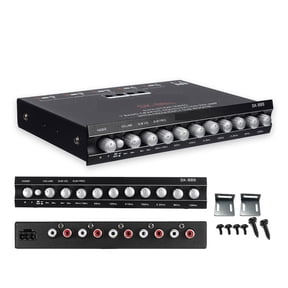 8 Band Graphic Equalization PRE AMP WIith FREQUENCY SUB Woofer 12V HiFi Car Amplifier