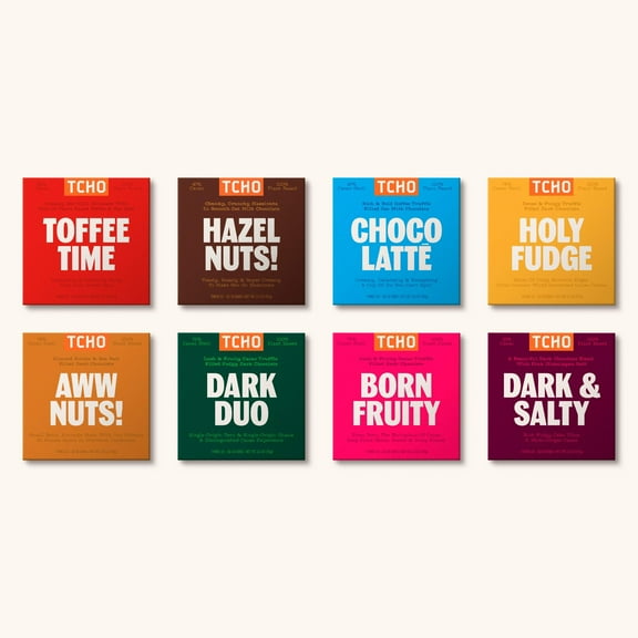 8-Bar Dark & Milk Chocolate Variety Pack