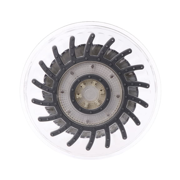 8" Bathroom 7 Colors Automatic LED Light Changing Round Top Shower for Head Bath