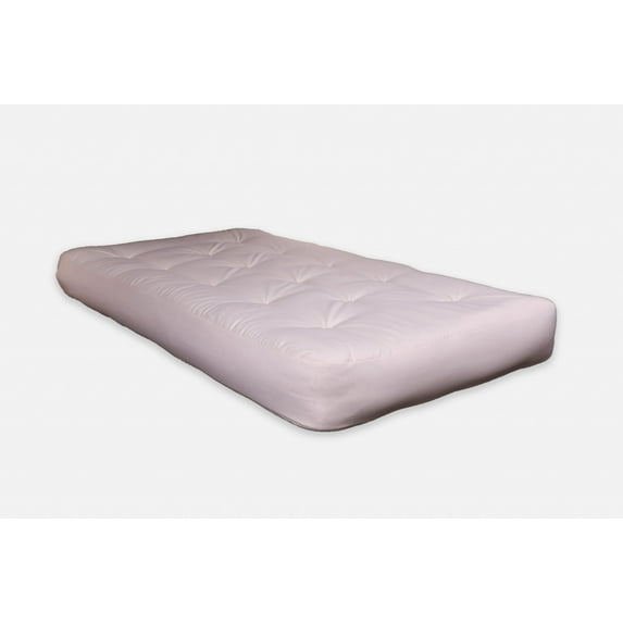 8" Beige Double Foam Full Futon Mattress