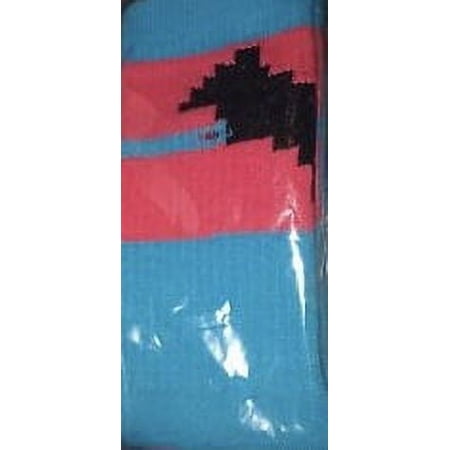 8-Bit Batman Socks (Blue and Red)