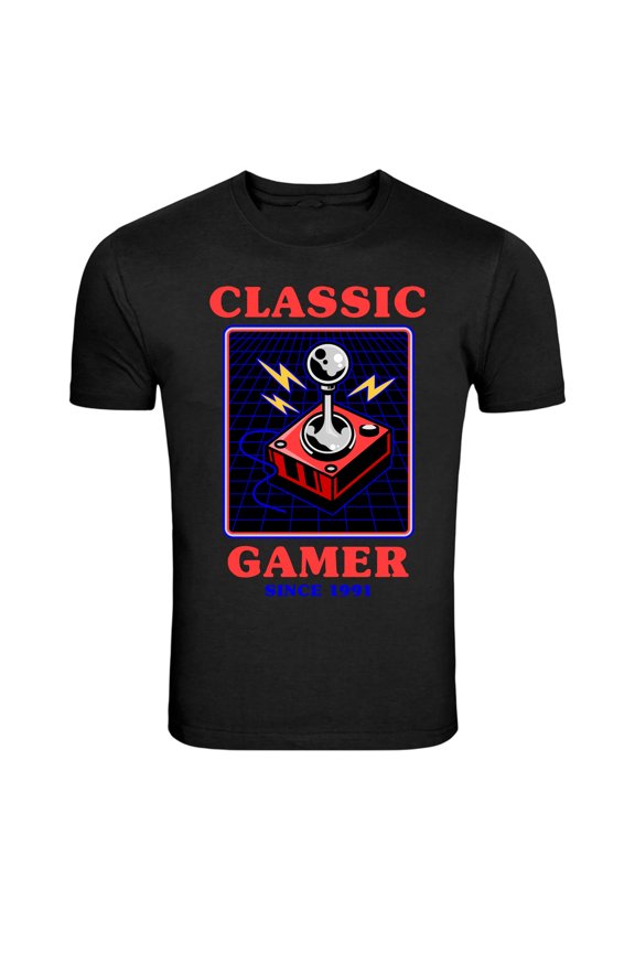 8 Bit Games Retro Controller Gaming Graphic T-Shirt