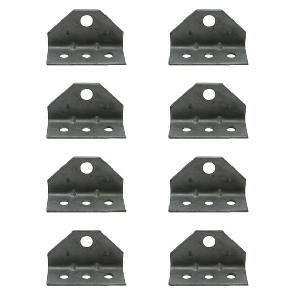 RAParts (8) Boat Trailer Top Angle Galvanized Swivel Top Angle Bracket for Bunk Brackets
