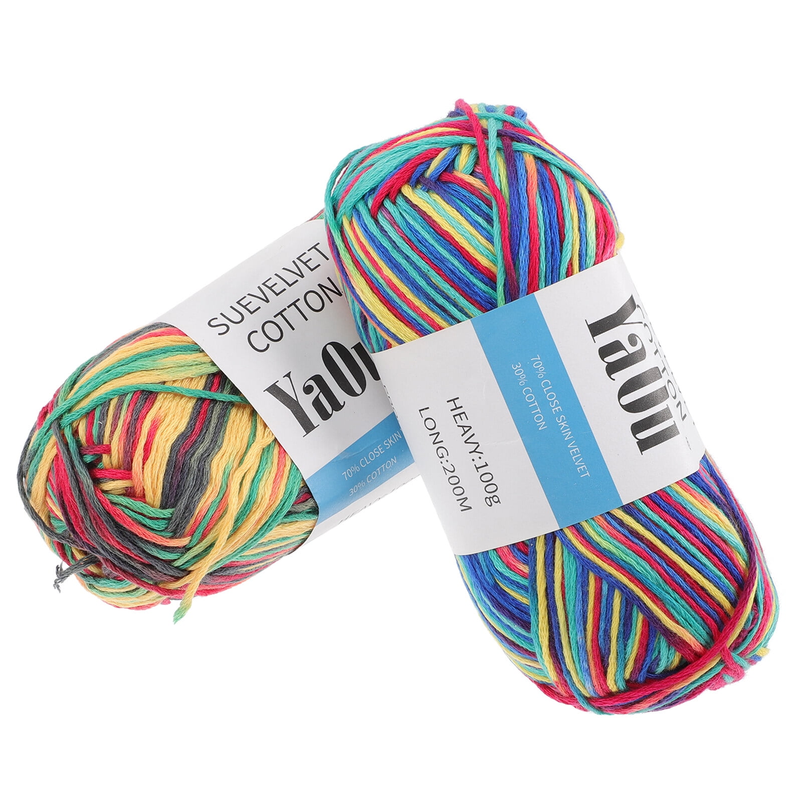 8 Boxes Crochet Thread Colored Crochet Cotton Yarn Knitting Yarn