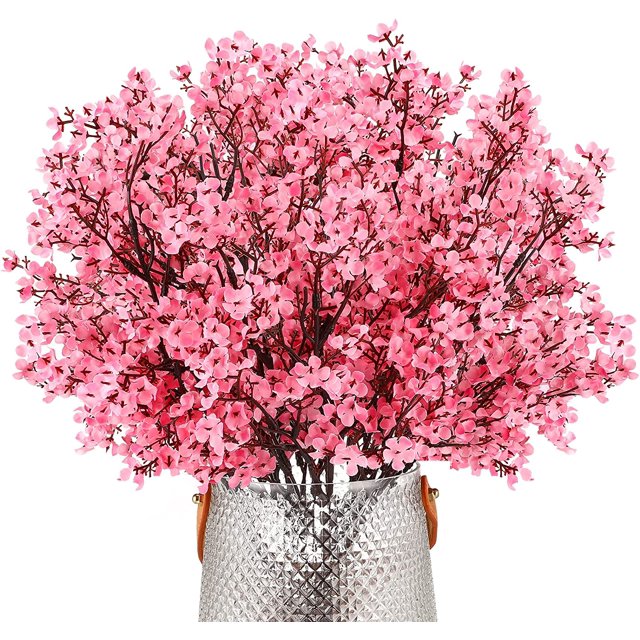 8 Bundle Baby Breath Artificial Gypsophila Flower Bouquets Faux Flowers