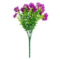thumbnail image 1 of 8 Bundles Artificial Flowers - Faux Plastic Plants for Home & Office Decor - No Fade, Realistic Fake Flowers for Indoor/Outdoor Use - Wedding, Party, DIY Decoration, 1 of 7