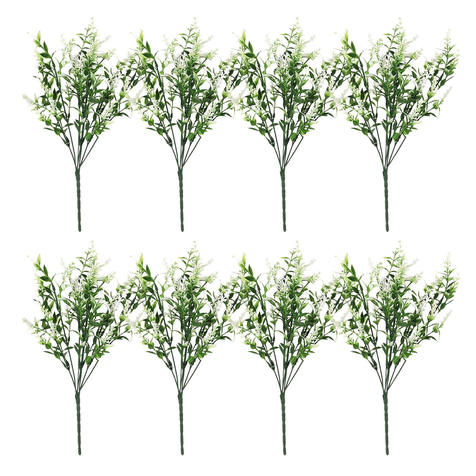 8 Bundles Decor Artificial Lavender Flower Outdoor Flowers For